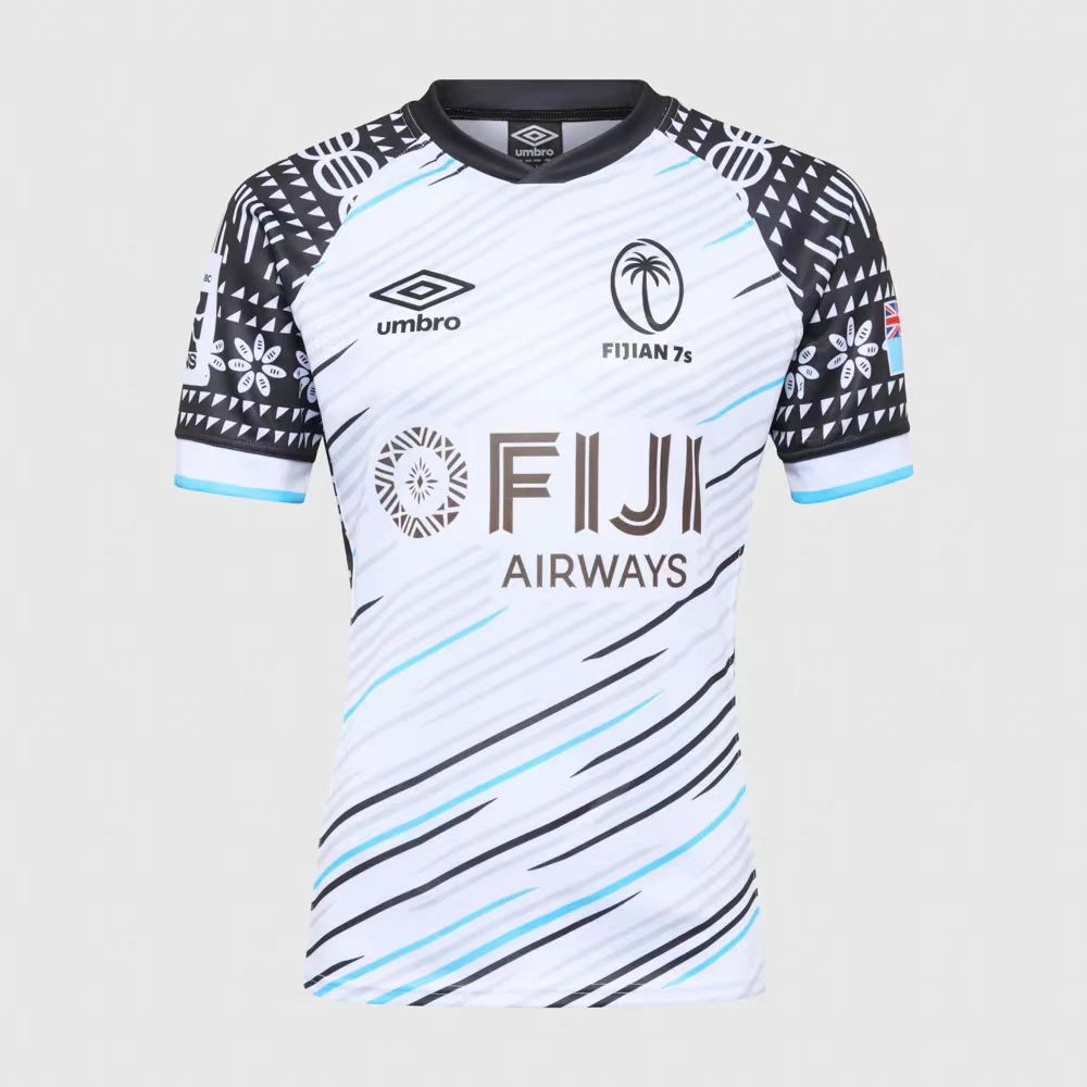 FIJIAN DRUA 2025 away rugby jersey