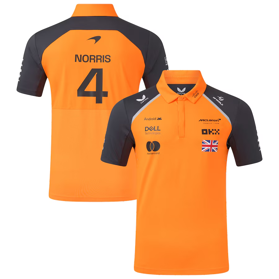 McLaren F1 2025 Team Lando Norris Driver Set Up T-Shirt - Phantom