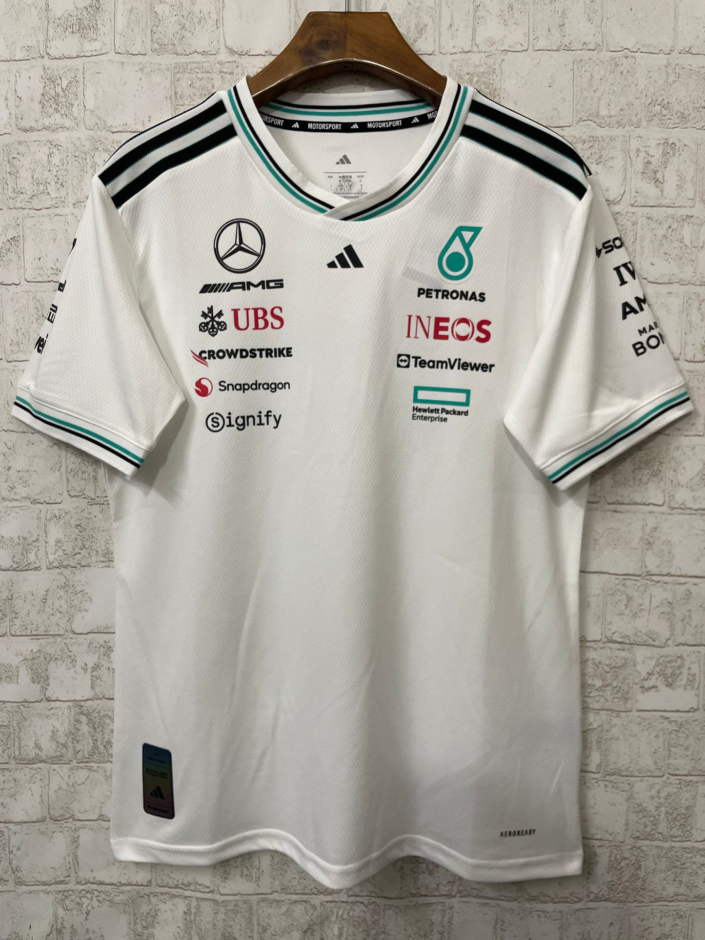 Mercedes AMG Petronas F1 2025 Team Driver T-Shirt black