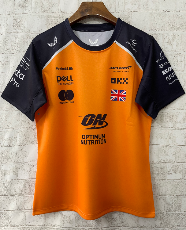 McLaren F1 2025 Team Lando Norris Driver Set Up T-Shirt - Phantom