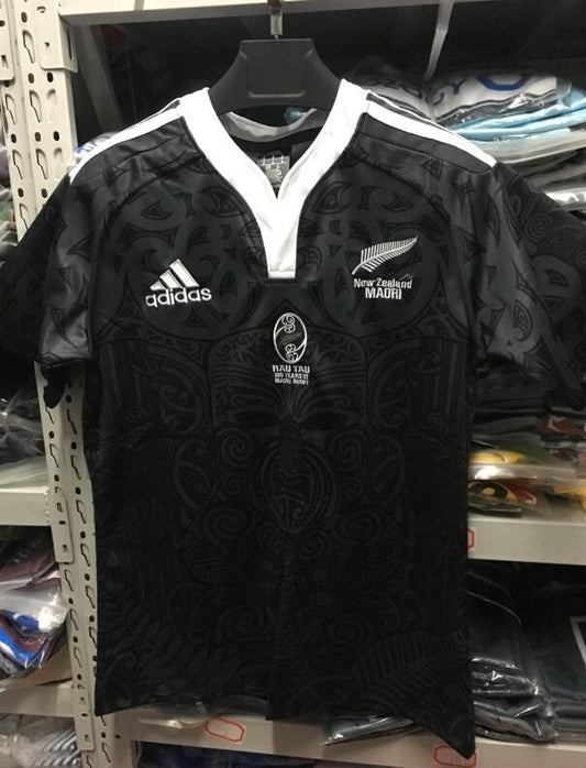 Maori All Blacks 100th Anniversary rugby Jersey