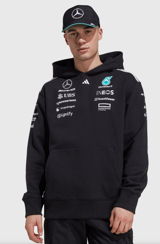 Mercedes AMG Petronas F1 2025 Team Driver T-Shirt black